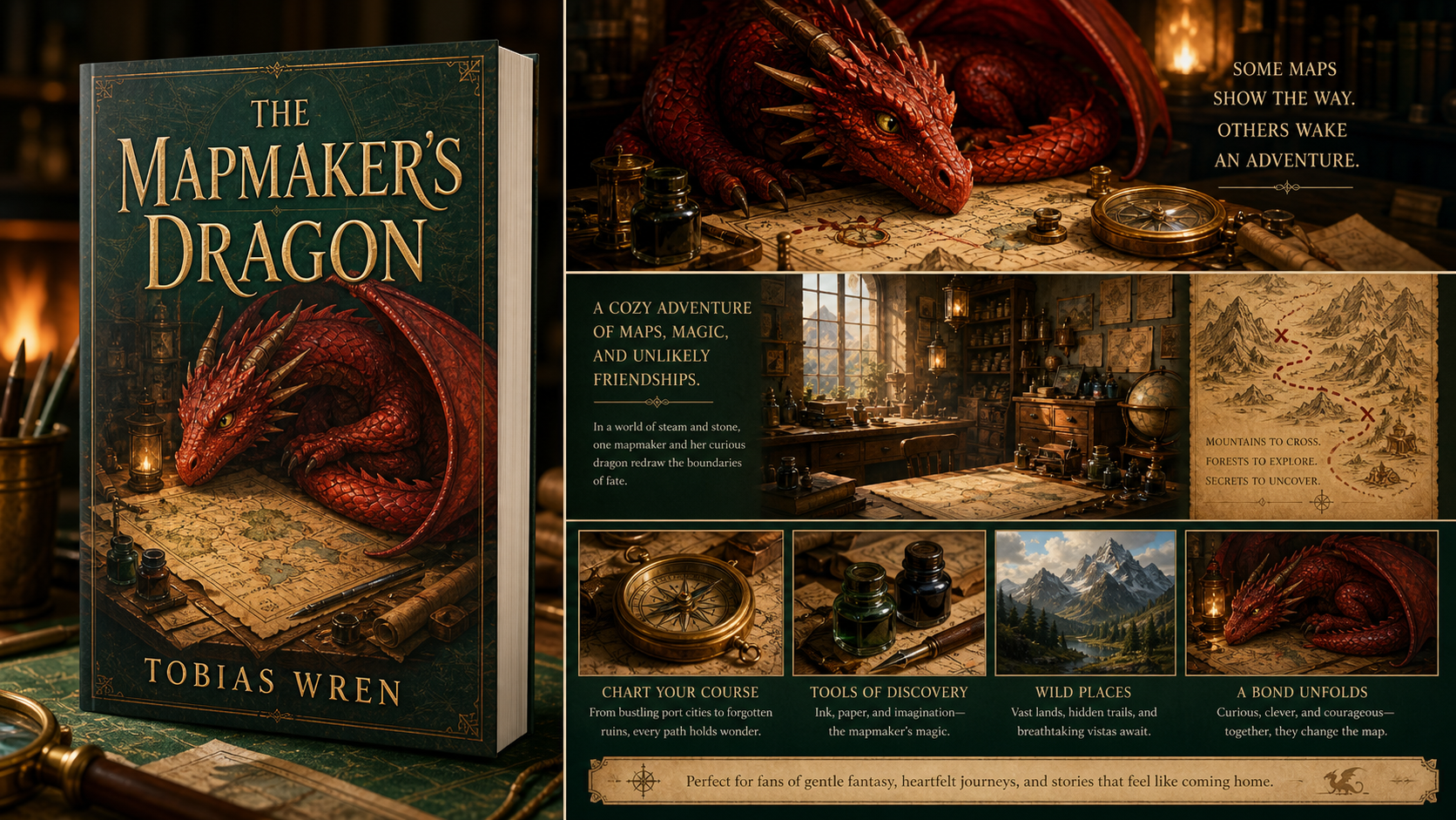 The Mapmaker’s Dragon publishing campaign preview