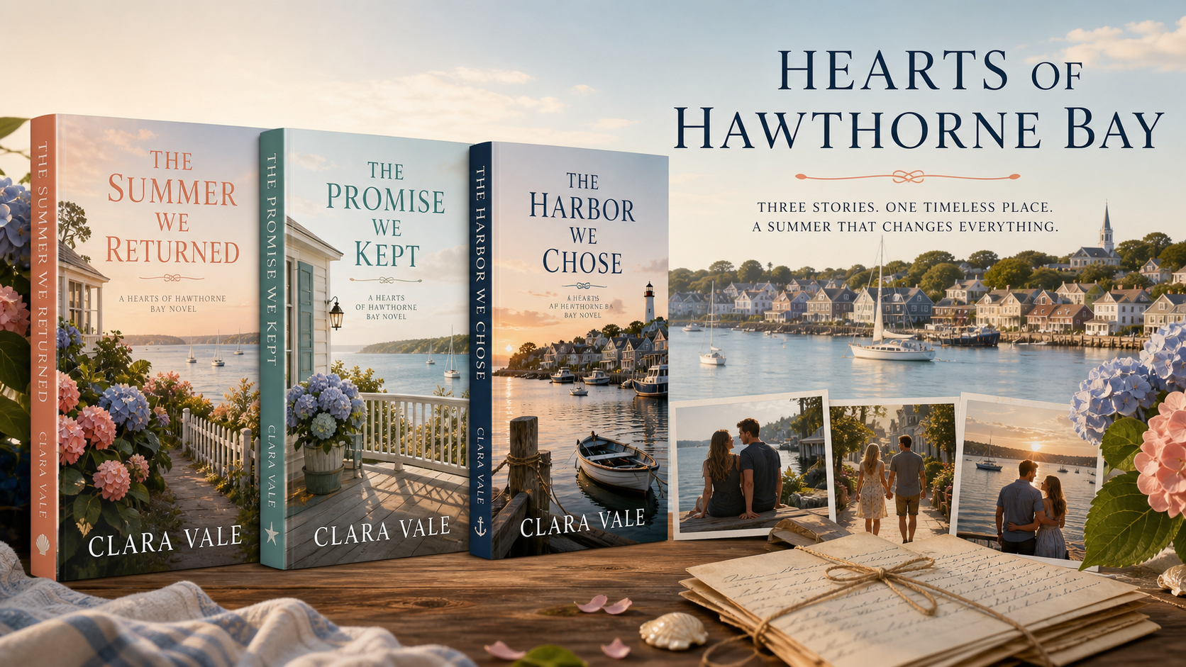 Hearts of Hawthorne Bay publishing campaign preview