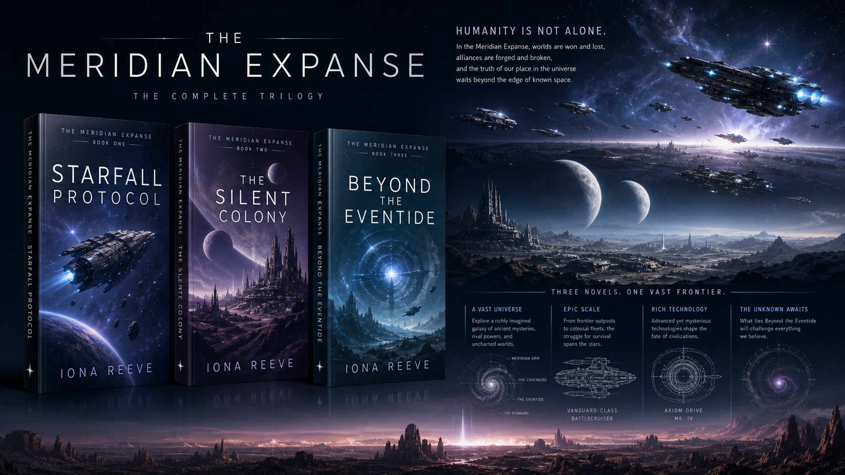 The Meridian Expanse publishing campaign preview