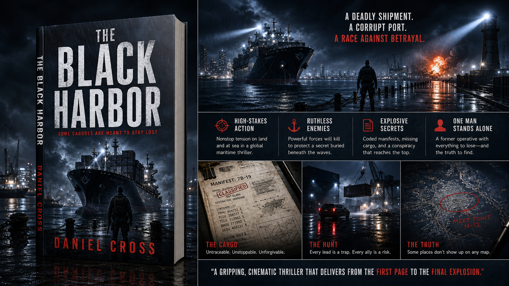 The Black Harbor publishing campaign preview